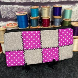 Handmade Quilted Wallet/Pouch